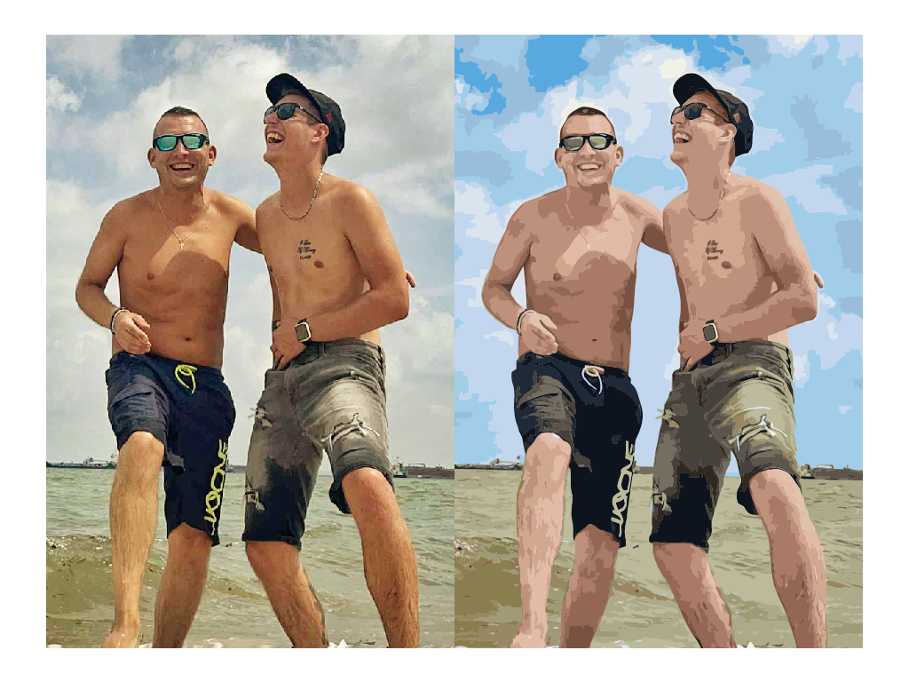 Maľovanie podľa čísel z vlastnej fotografie