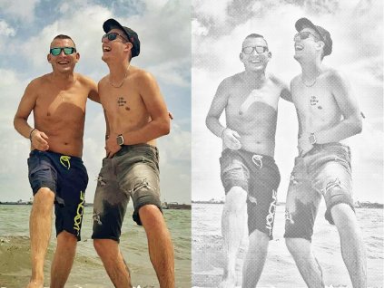 bodkovanie z fotografie