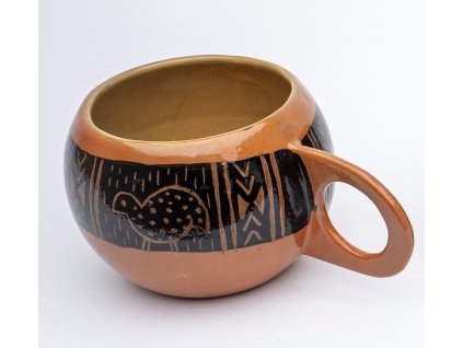 keramický-hrnek-Leporella-400ml-africký-dekor