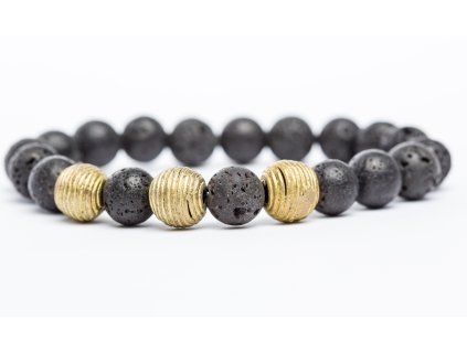 africky-naramek-z-lavovych-a-bronzovych-koralku