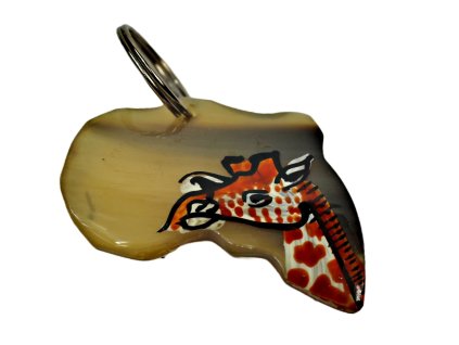 klicenka-z-rohoviny-tvar-afriky-safari-kena
