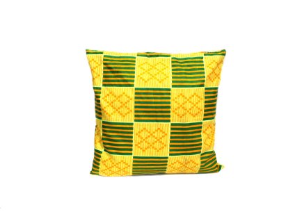 Povlak na polštář z africké bavlny 45 × 45 cm