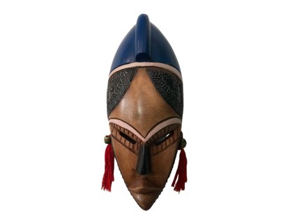 africka-drevena-maska-guro-mala-na-zed