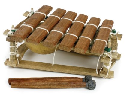 Balafon, xylofon, africký hudební nástroj pro děti