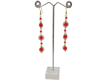 visaci-nausnice-z-mosazi-a-sklenenych-koralku-africke-sperky