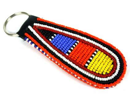 Klíčenka-přívěsek na klíč-masai-maasai-keňa