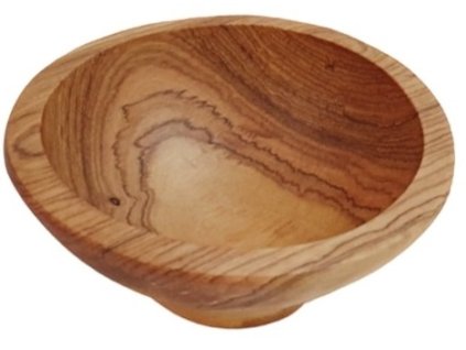 Miska z olivového dřeva-dřevěná mísa-salátová miska-dřevěná kuchyňská potřeba-bytová dekorace-africké umění