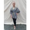 Dámské kimono-dámská halenka-africká móda-africké látky