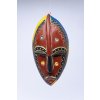 Malá africká dřevěná maska na zeď
