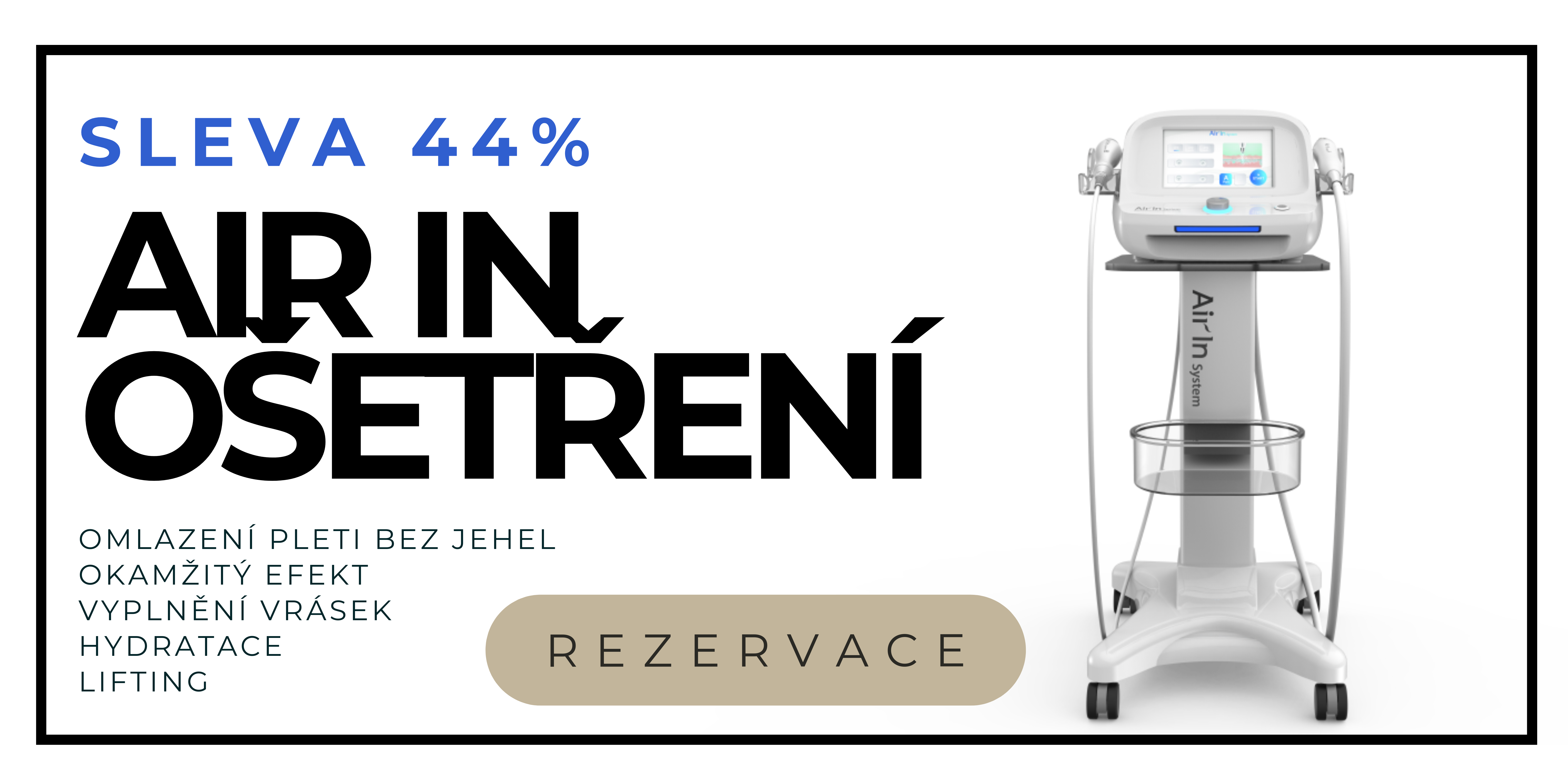 sleva na ošetření Air In