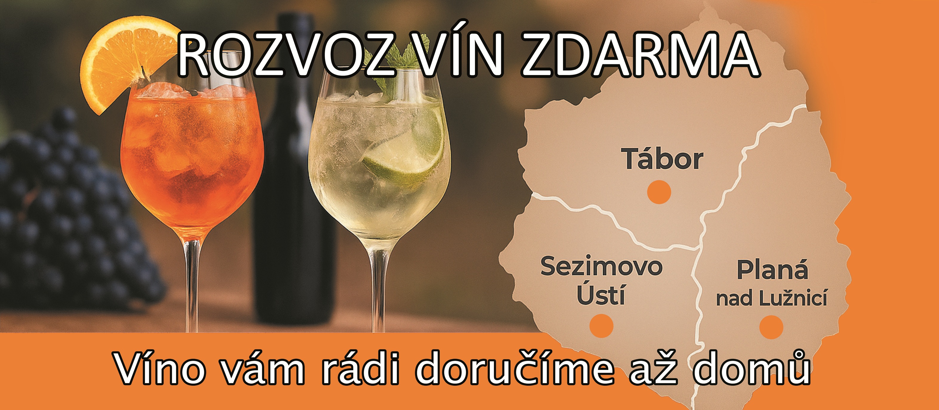 rozvoz vín billboard