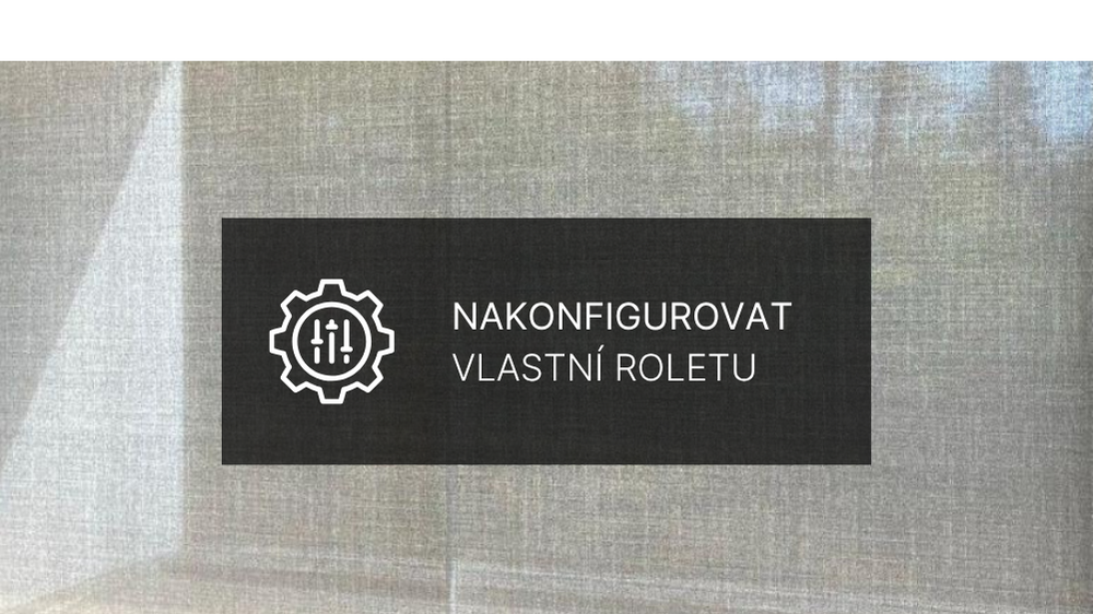 Nakonfigurovat roletu