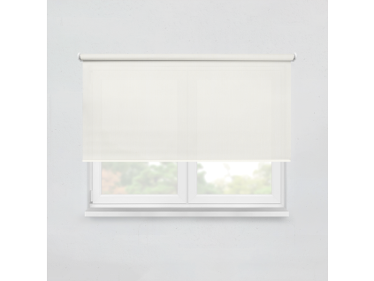 Fabric roller blind QUINN 7022 pure white