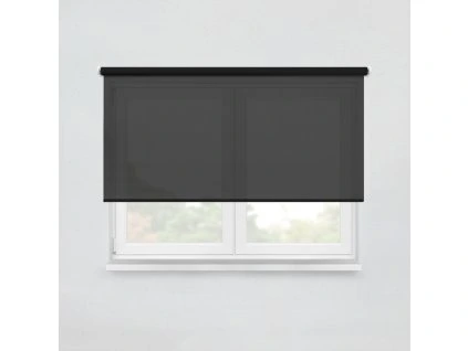 Látková roleta VITORIA 718 uhlově černá