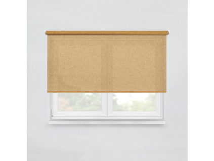 Fabric roller blind GOBI NGW50 golden brown