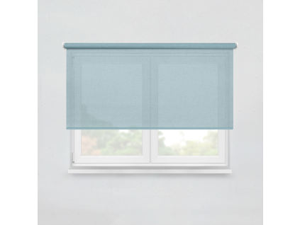 Fabric roller blind LOOM NRB55 stone blue