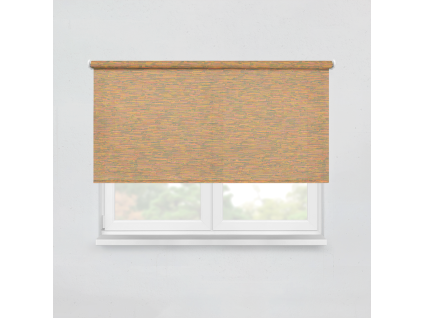 Fabric roller blind LOOM LLV30 orange