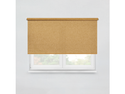 Fabric roller blind GOBI LGW50 golden brown
