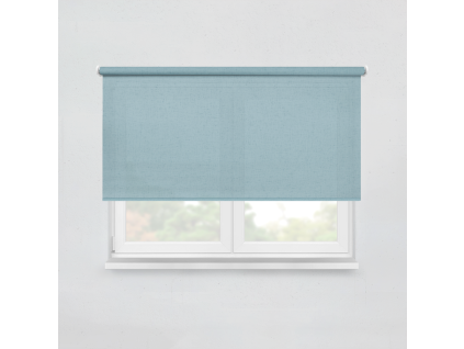 Fabric roller blind LOOM LRB55 stone blue