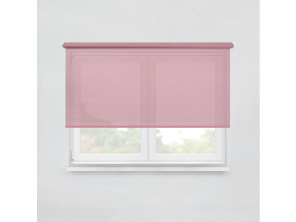 Fabric roller blind LOOM NRR70 dusty pink