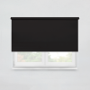 Fabric roller blind SILKE 523 graphite black
