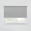Fabric roller blind LAURY 836 silver grey