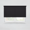 Fabric roller blind QUINN 7556 midnight black