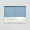Fabric roller blind LOOM NRB10 ocean blue