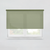 Fabric roller blind FUSION LOOM NRL20 olive green