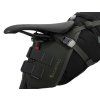 Saddle harness + drybag grey detail