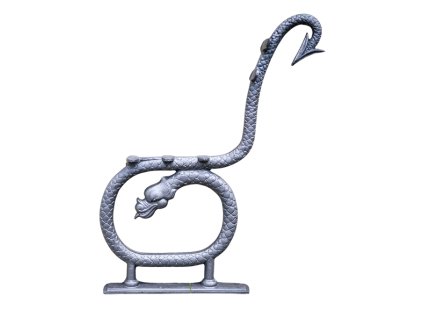 Gusseiserne Bank Drachen, Paar