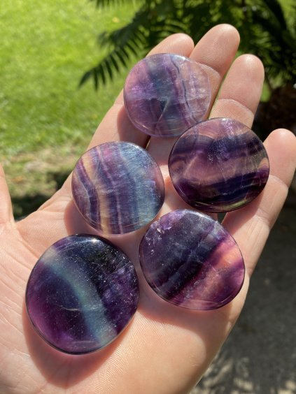 Placička Fluorit duhový