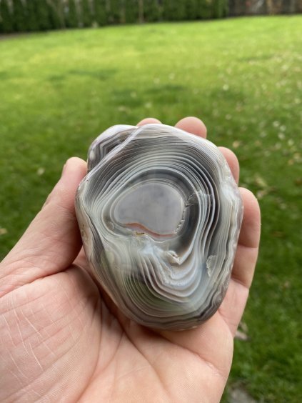 Achát Botswana růžový