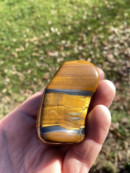 Tygří oko tromlované