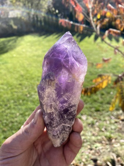 Ametyst hrot leštěný