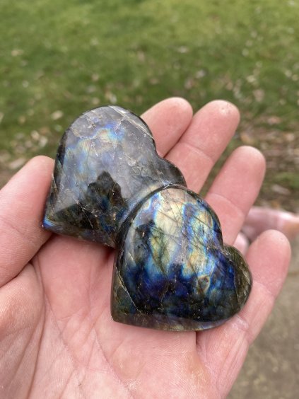 Dvojsrdce Labradorit