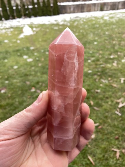 Obelisk Kalcit růžový