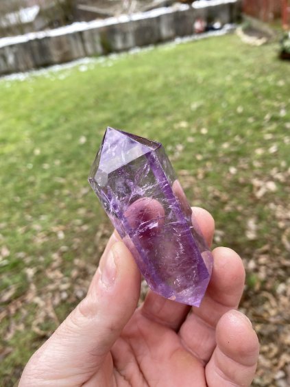 Ametyst hrot oboustranný