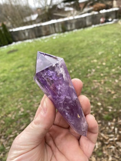 Ametyst hrot oboustranný