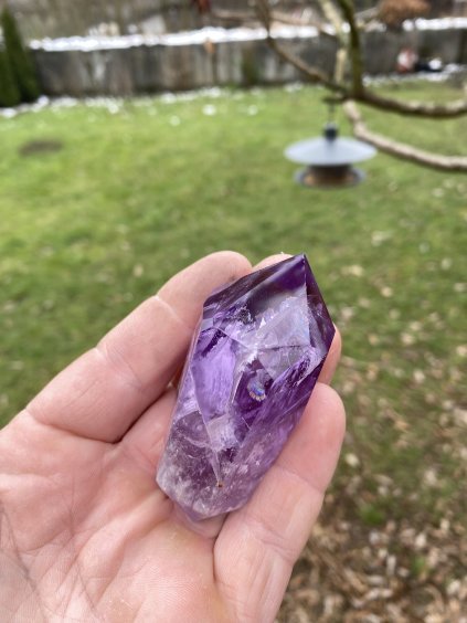 Ametyst hrot oboustranný