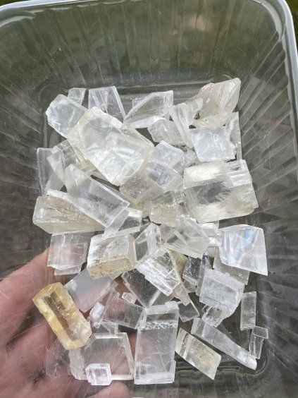 Kalcit zlomky sada 360g