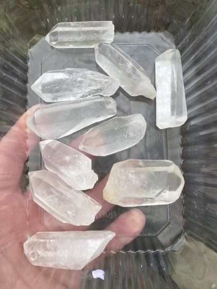 Křišťál krystal sada 10ks