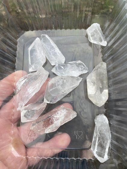 Křišťál krystal sada 10ks