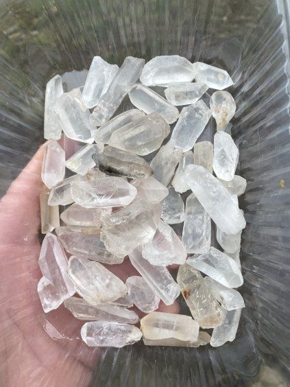 Křišťál krystal sada 50ks