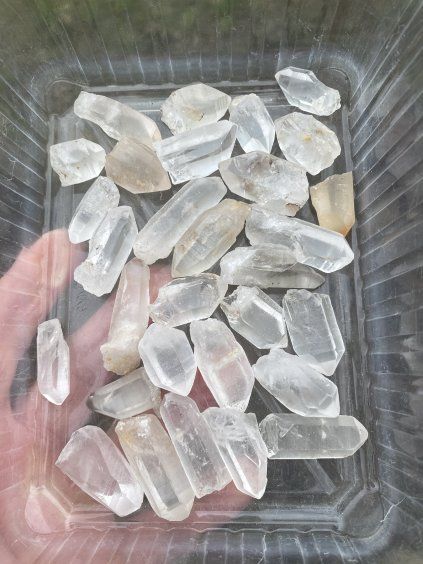 Křišťál krystal sada 30ks