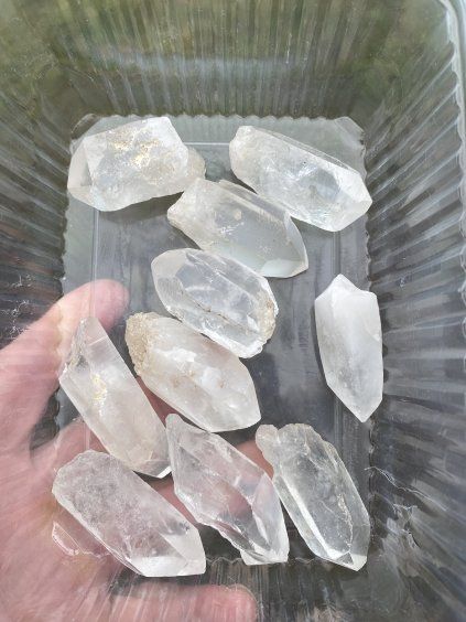 Křišťál krystal sada 10ks