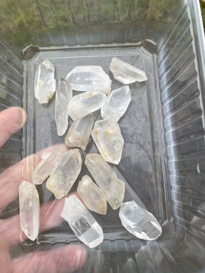 Křišťál krystal sada 15ks