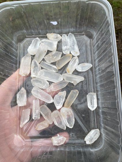 Křišťál krystal sada 30ks