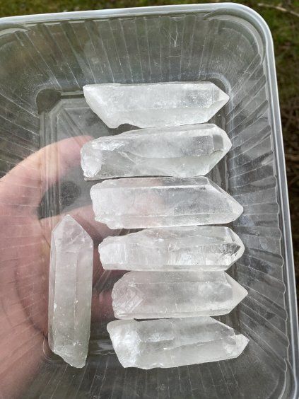 Křišťál krystal sada 7ks