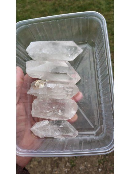 Křišťál krystal sada 5ks